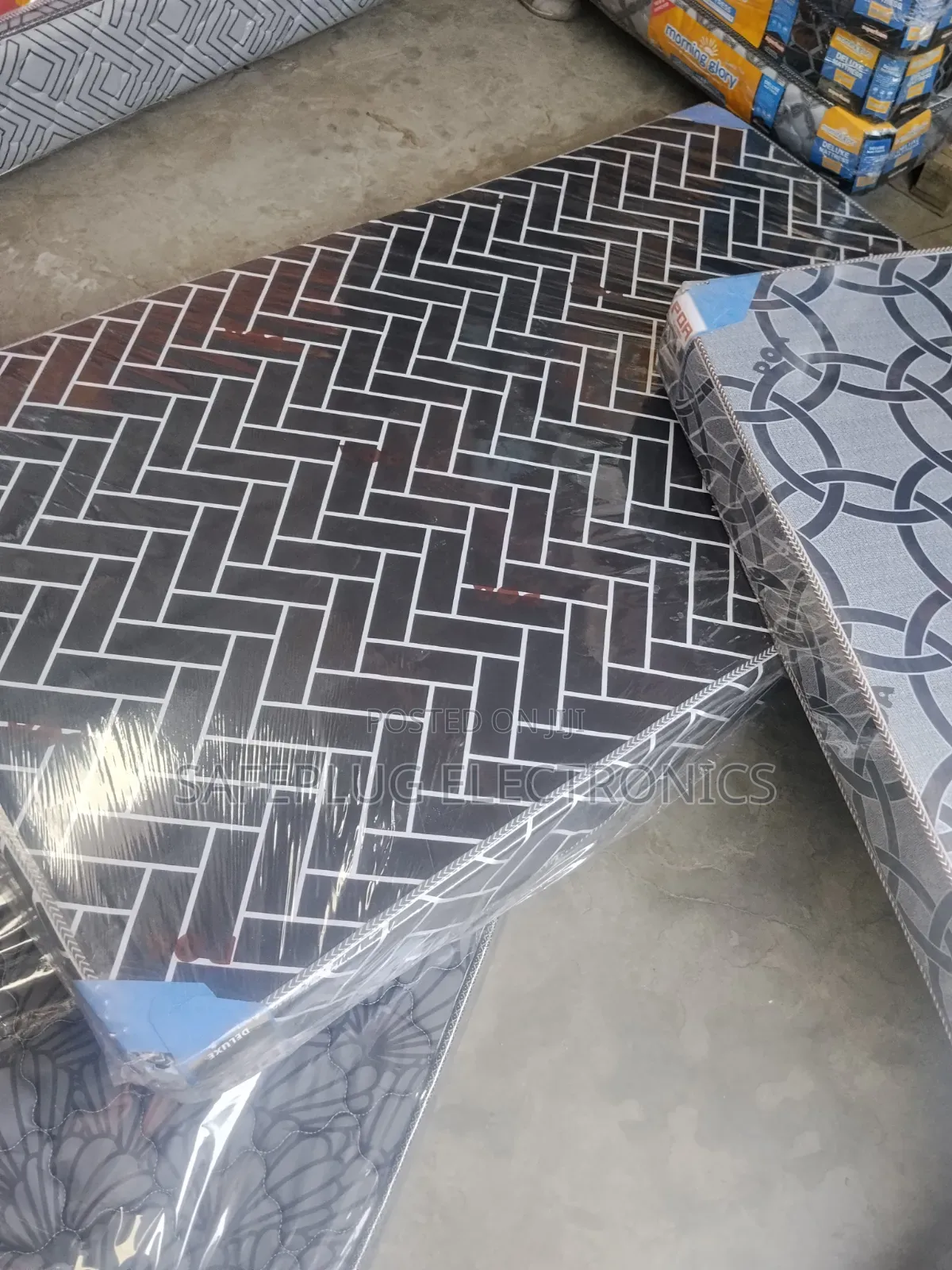Durable 3.5 by 6 Medium Density Plain Foam Mattress