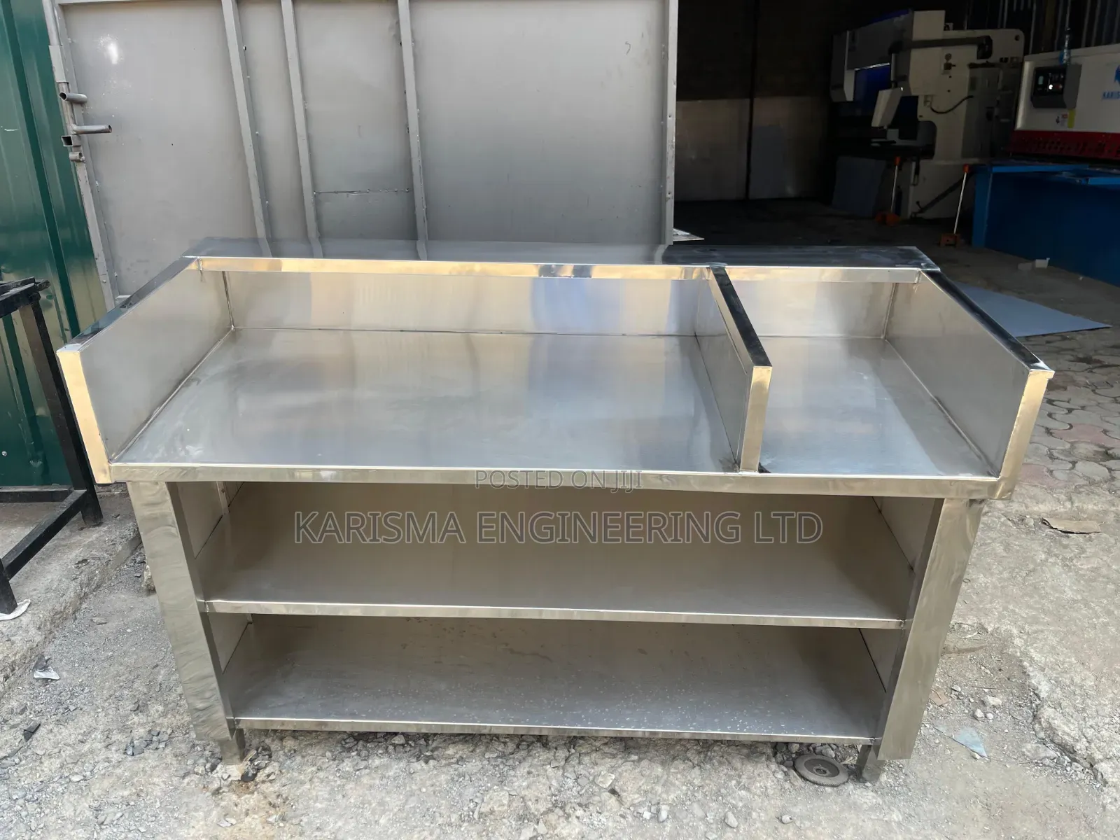 Commercial-Grade Stainless Steel
