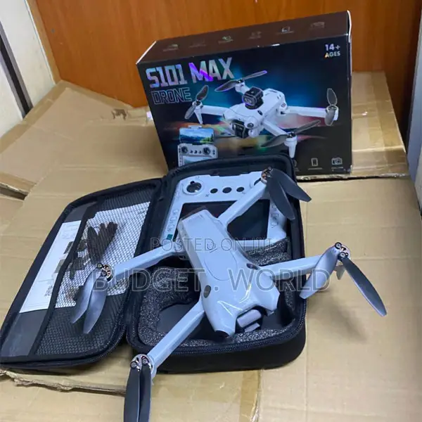 S101 Drone With Dual Cameras, Screen Controller Long Flight Time