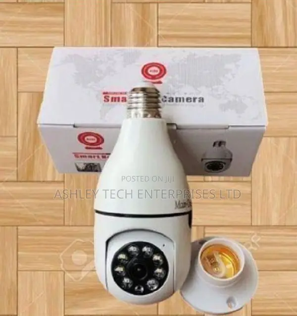 Single Lensed V380 Pro Bulb Light Camera(( Wifi)