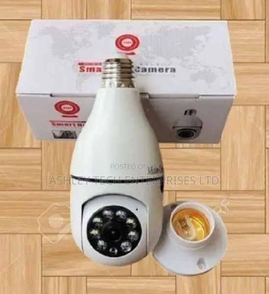 Wifi Smart Net PTZ Camera V380 Single Lens Bulb Camera