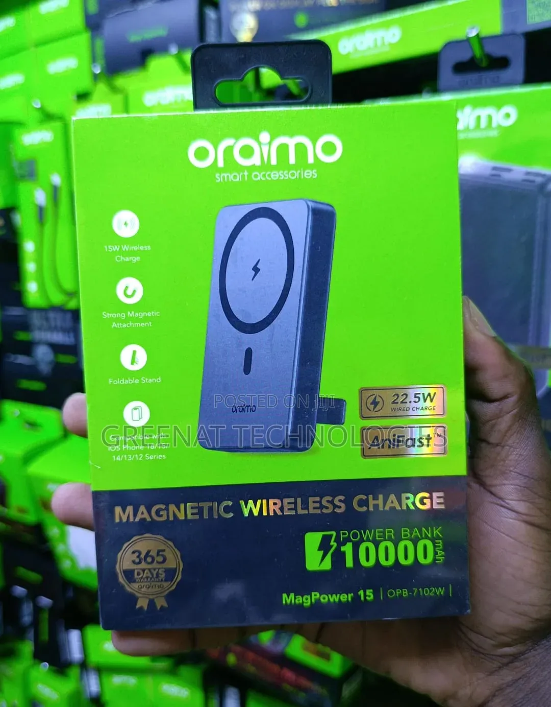 Oraimo Powerbank MagPower 15 OPB-7102W