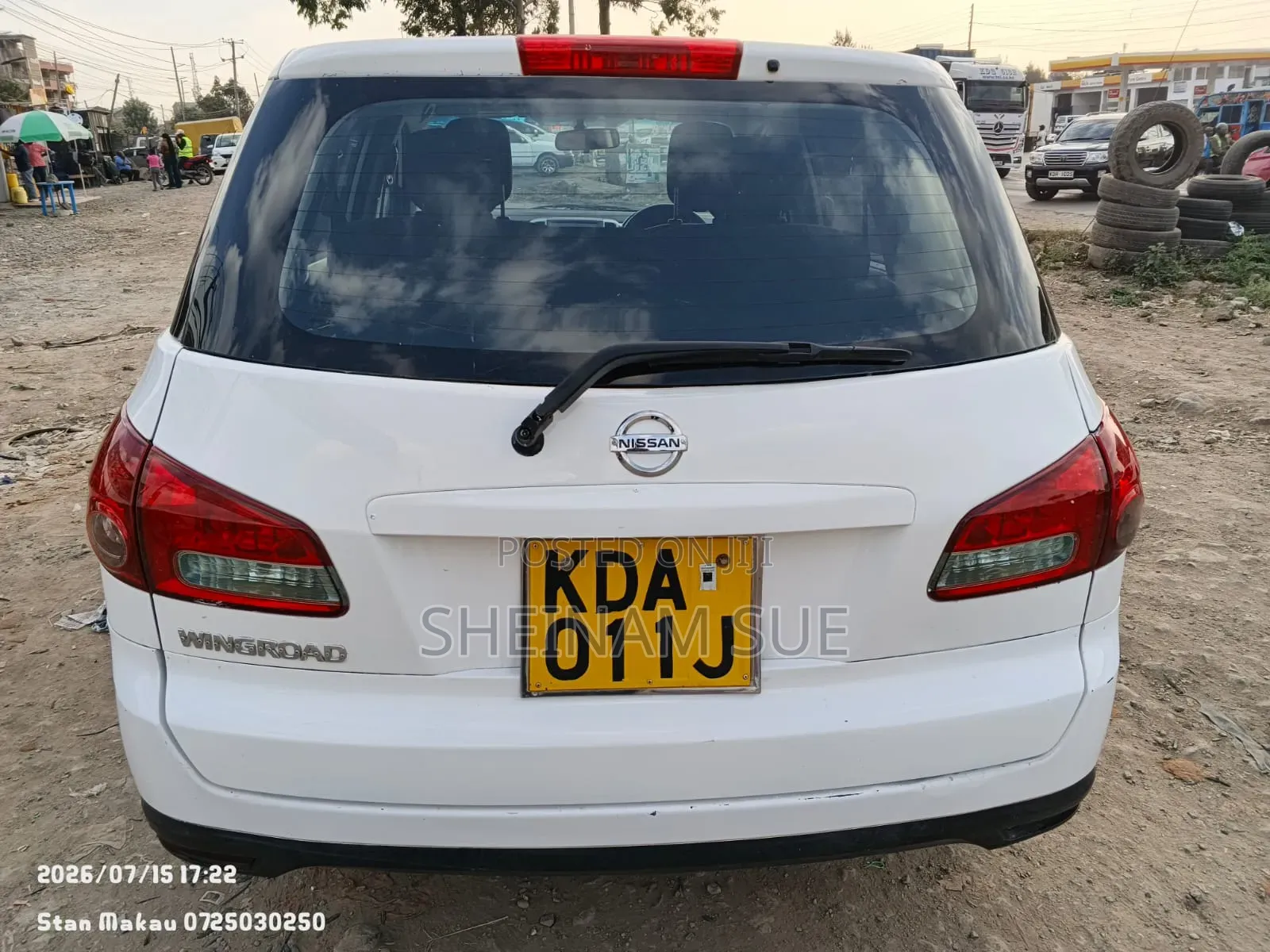 Nissan Wingroad 2012 White