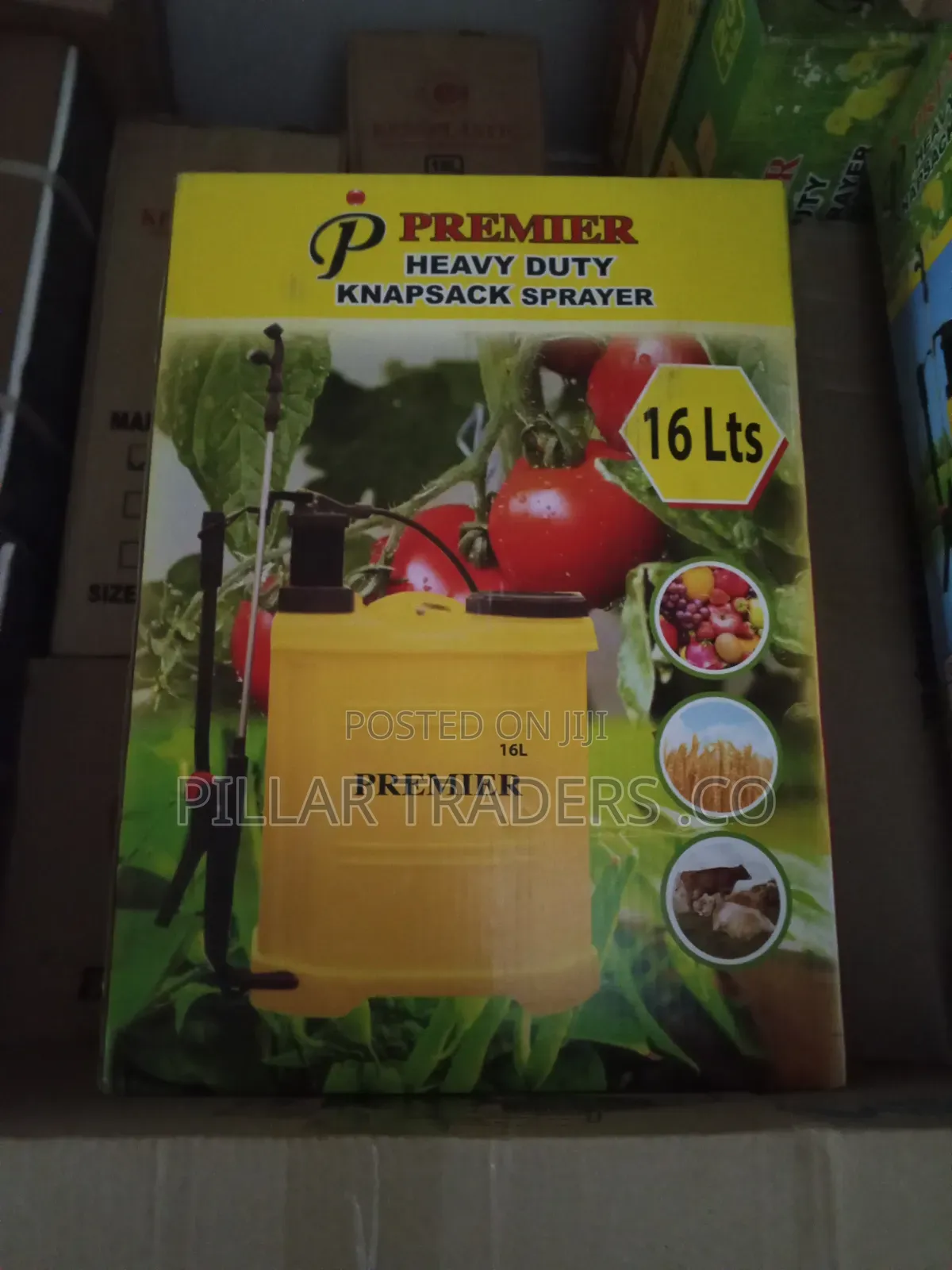 Premier Heavy Duty 16L Knapsack Sprayer – Manual Agricultural Sprayer