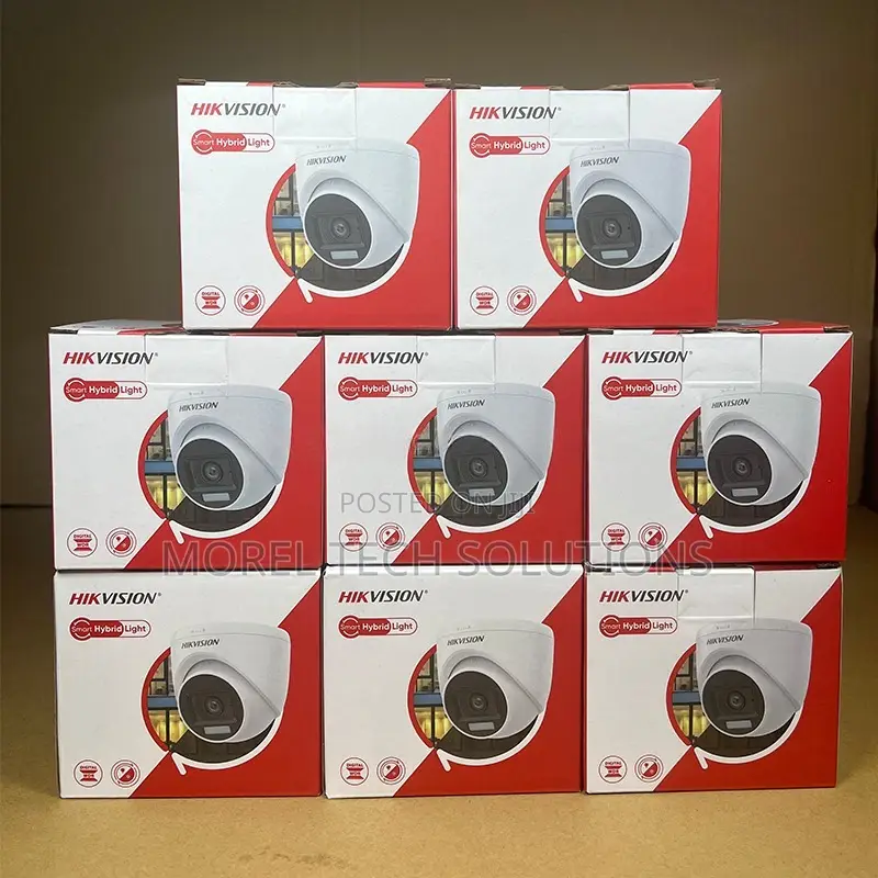 Hikvision 2MP Smart Hybrid Light Dome Camera (With Built-in Mic)