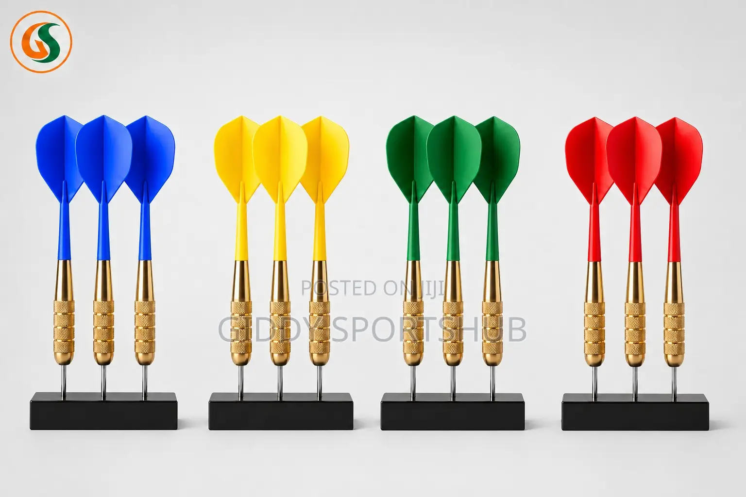 TitanGrip 27G Professional Brass Darts Set
