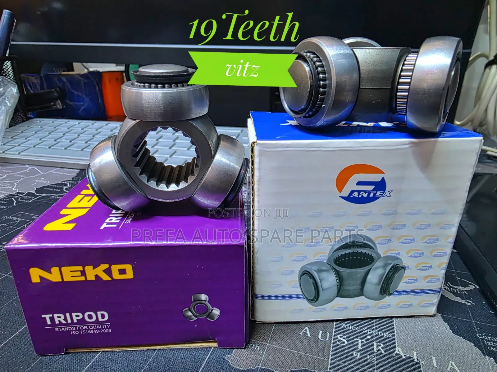 Cv Cross Tripod Bearing Vitz 19t Big and 19t Smalll