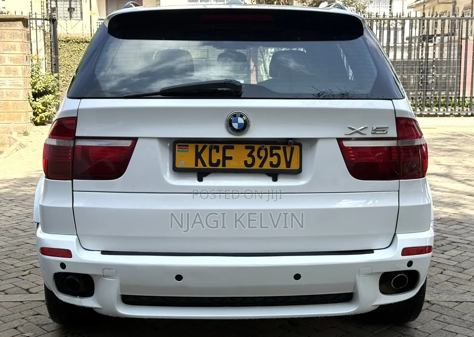BMW X5 xDrive 30i AWD (3.0L 6cyl 6A) 2009 White