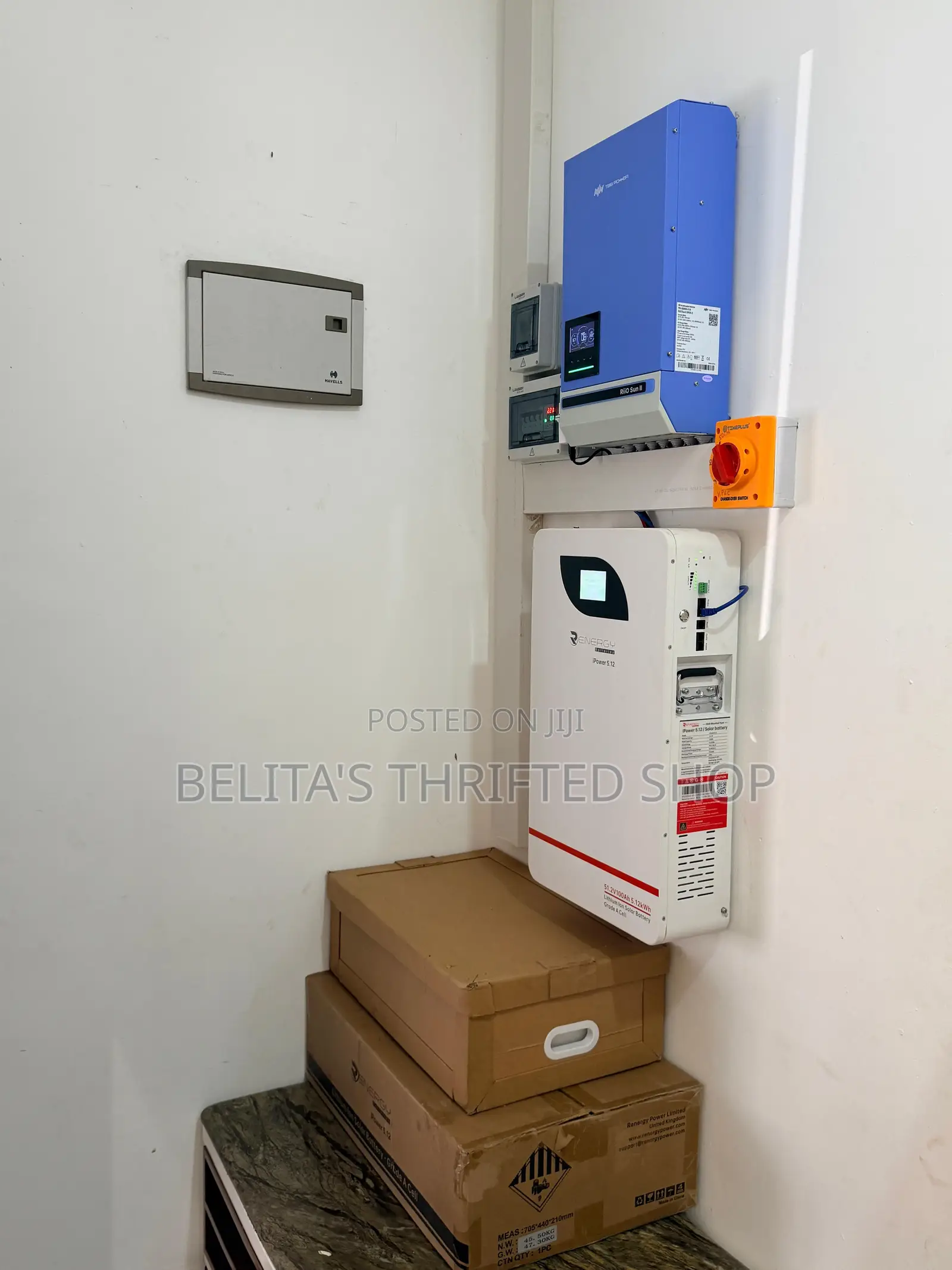 Solar Battery and Panel Installation