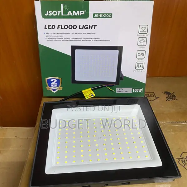 100W AC LED Flood Light – Ultra Bright Waterproof Outdoor Security Lam