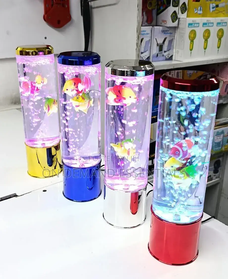 LED Water Bubble Aquarium Column 28cm Bubble Fish Tank