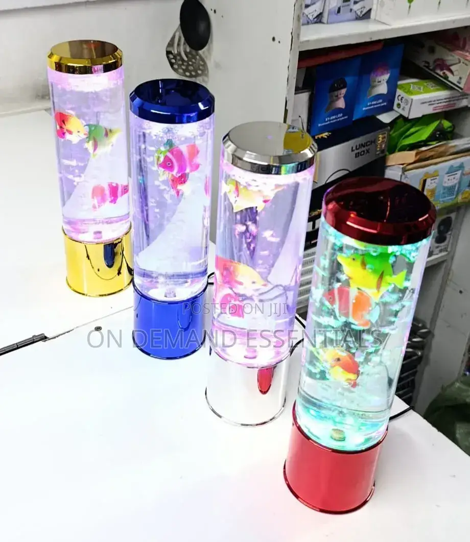 LED Water Bubble Aquarium Column 28cm Bubble Fish Tank
