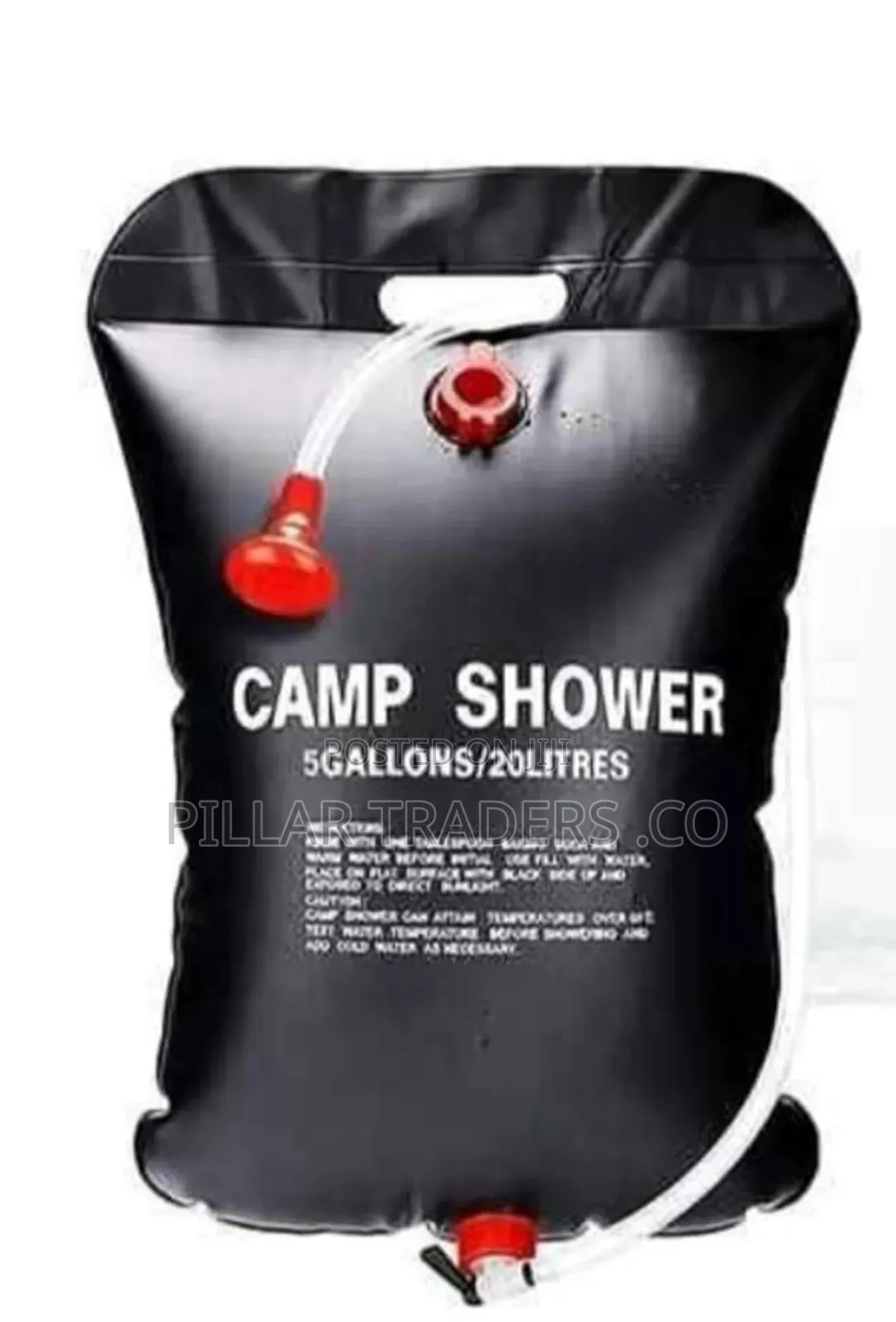 20L Solar Camping Shower Bag | Portable Outdoor Shower