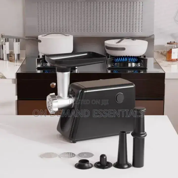 Electric Meat Grinder, 5 in 1 Heavy Duty Meat Mincer Sausage Stuffer
