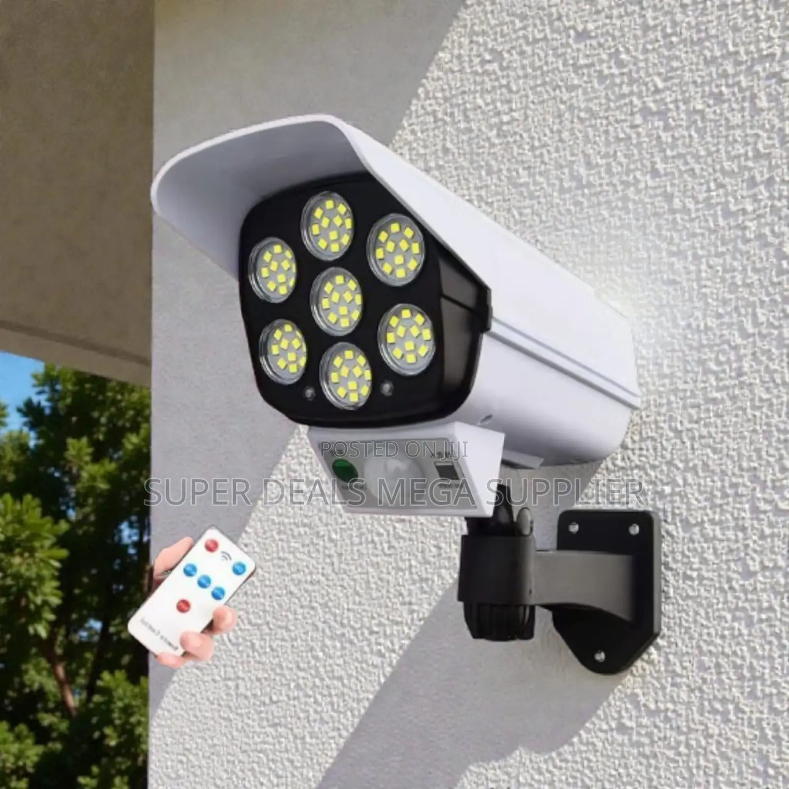 Dummy Camera Solar Light Sleek Design With Bright LEDs