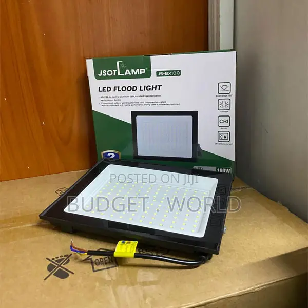 100W LED Flood Light for Home, Office, Factory Outdoor Lighting