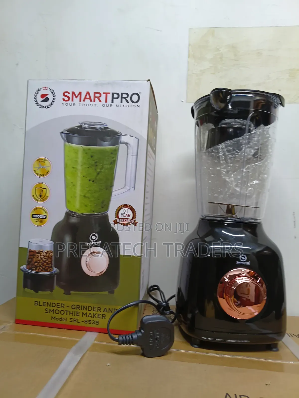 SmartPro Heavy Duty Smoothie Blender Grinder