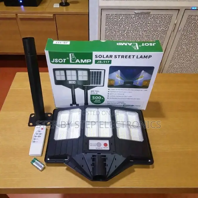 Inexpensive 200watts Motion Sensor Solar Street Lamp