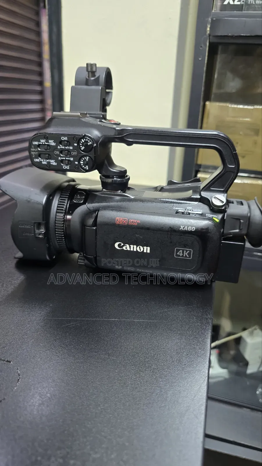 Canon XA60 for Livestreaming