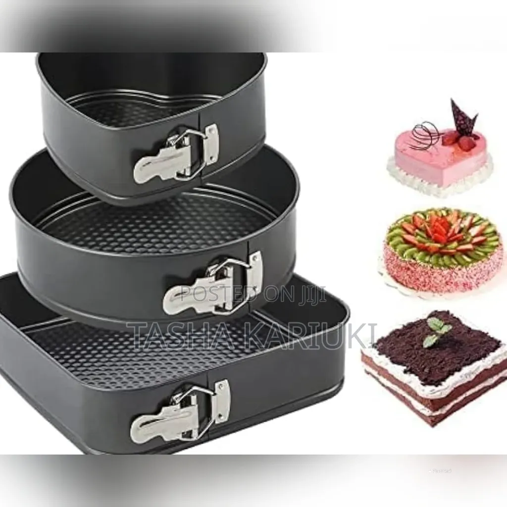 Non Stick Baking Tins 3 PCS