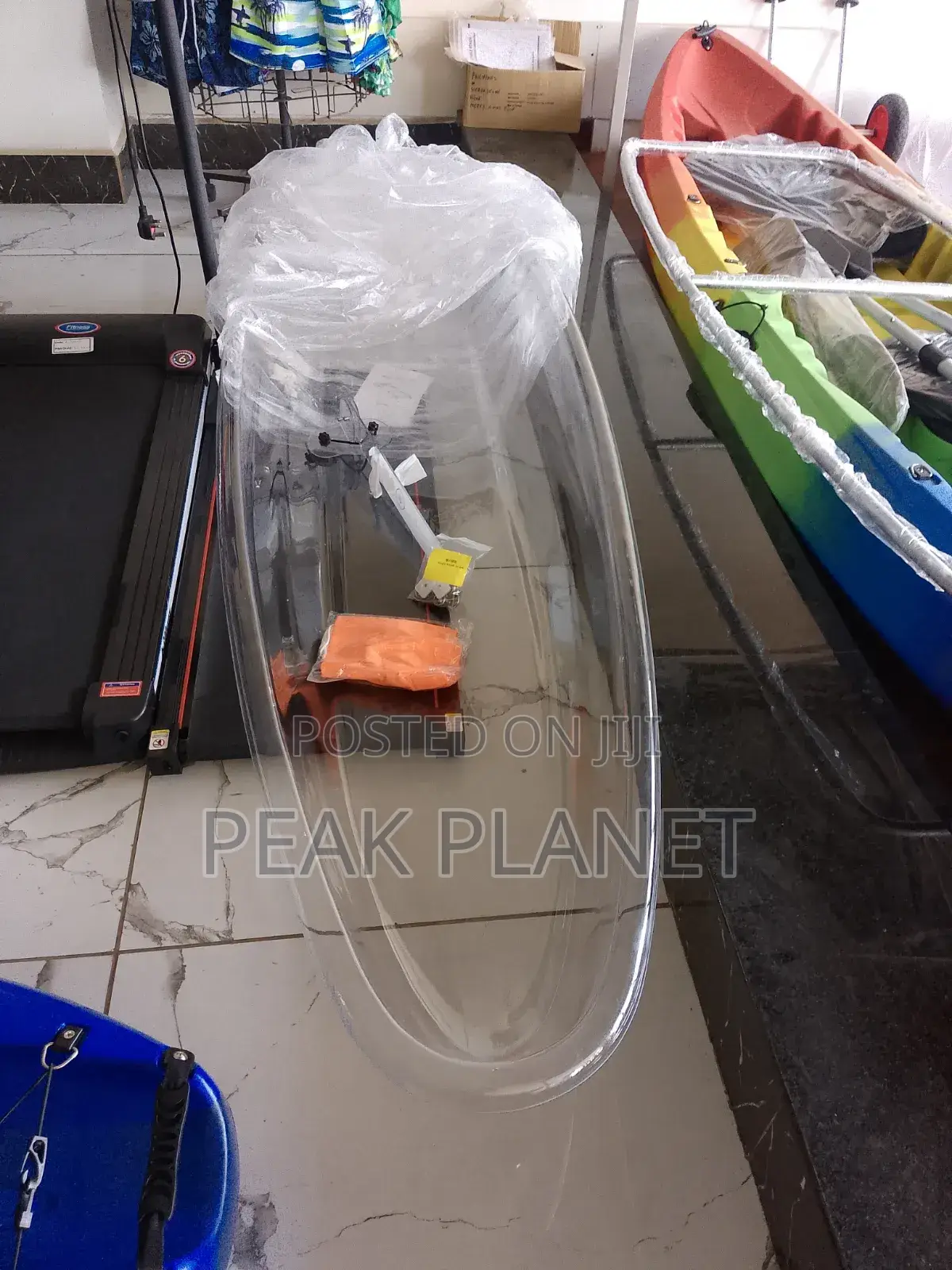 Single Clear Kayak – Transparent 1 Person Boat