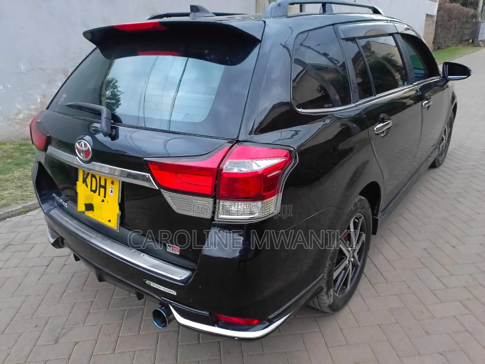 Toyota Corolla Fielder 2015 Black