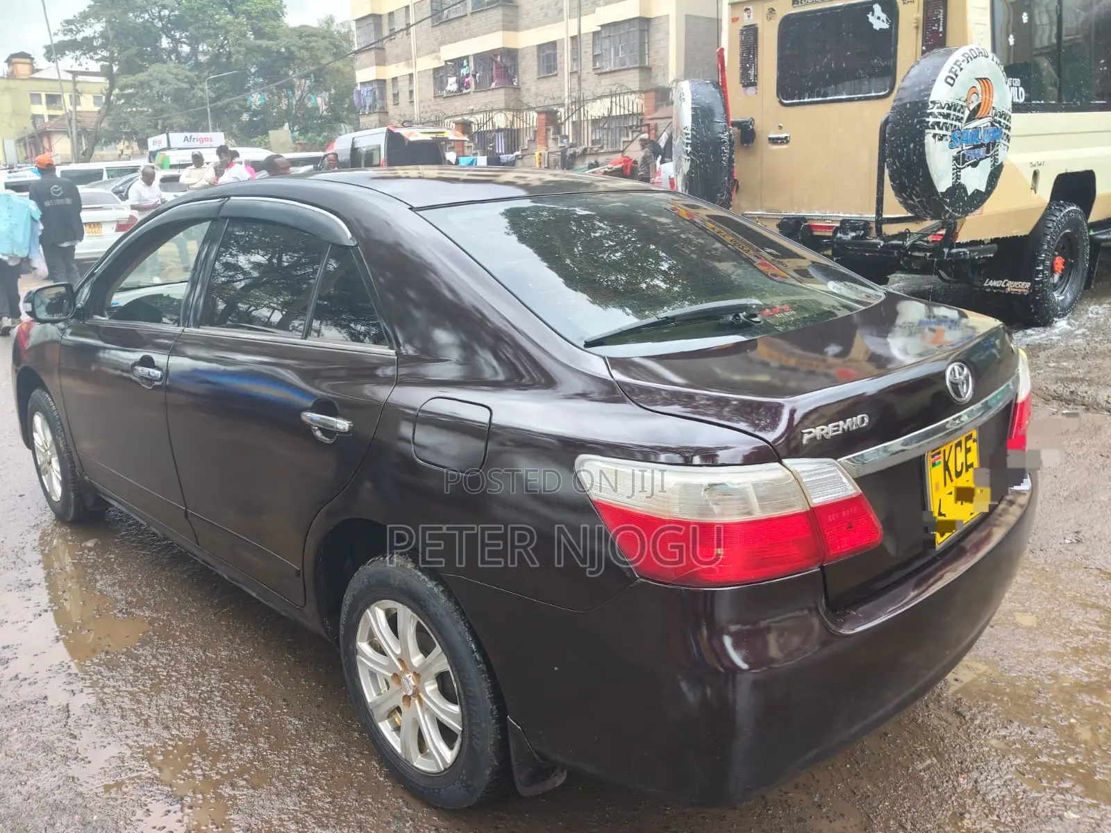 Toyota Premio 2008 Burgundy