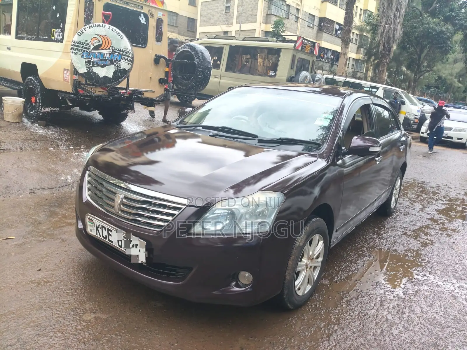 Toyota Premio 2008 Burgundy