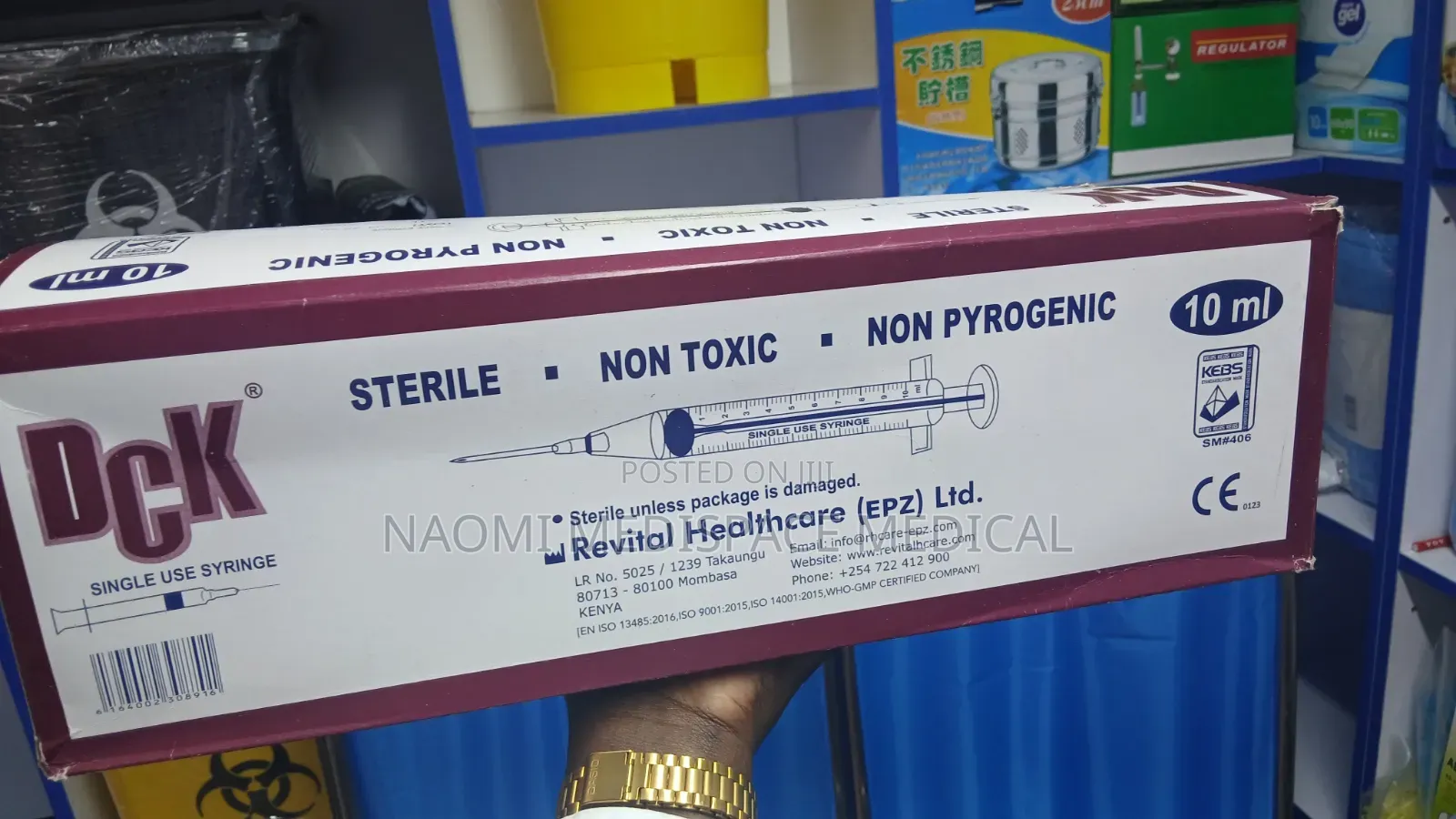 10ml DCK Sterile Syringes