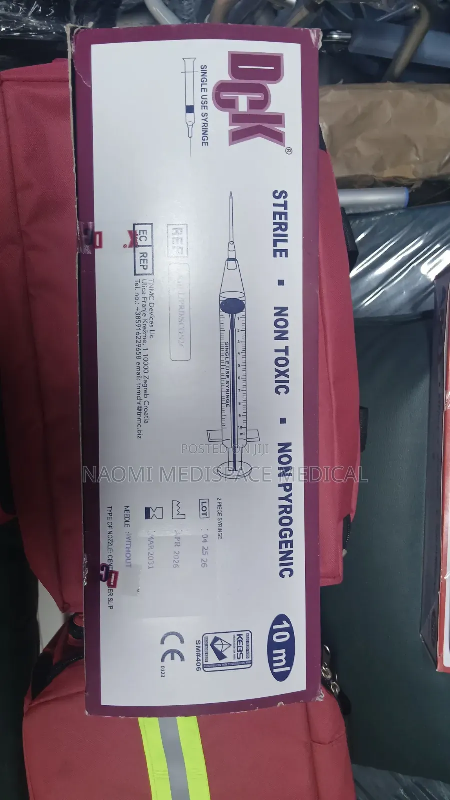 10ml DCK Sterile Syringes