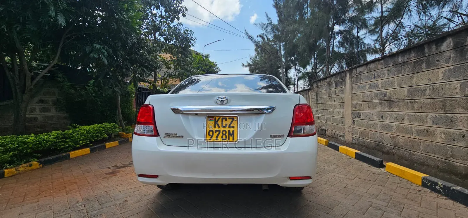 Toyota Axio 2014 White