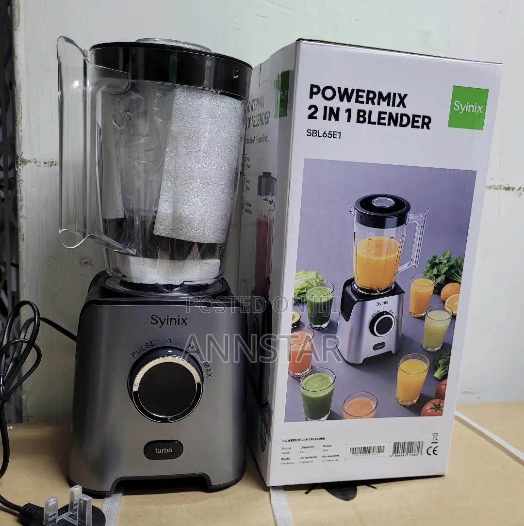 Syinix Powermix 2in1 Blender Turbo Blend