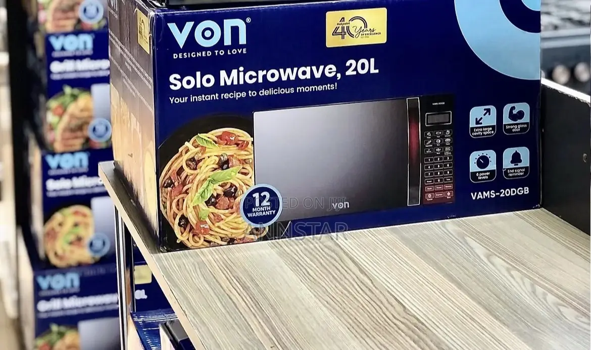 Von Manual 20 Litres Microwave