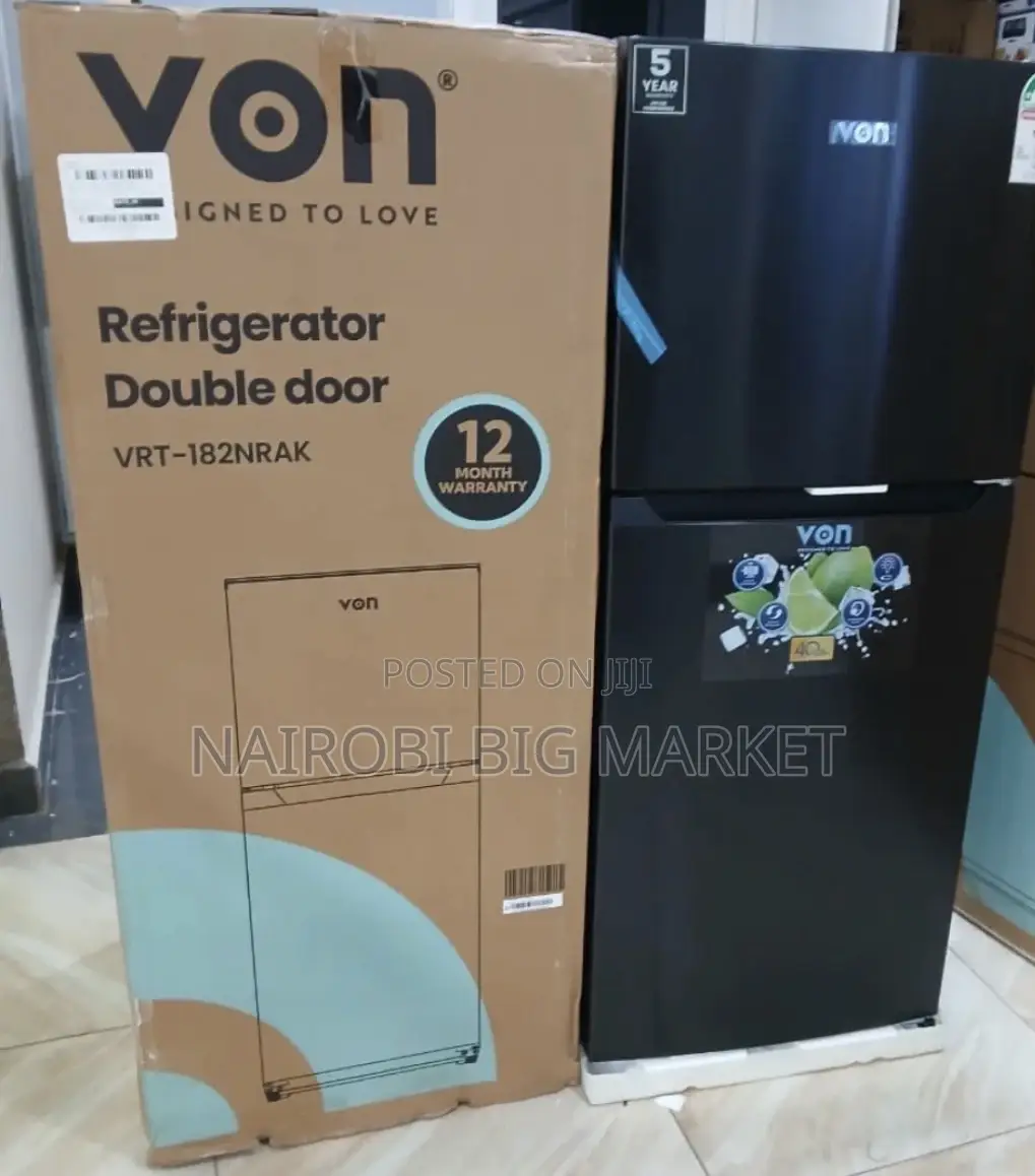 182 Litres No Frost Von Fridge