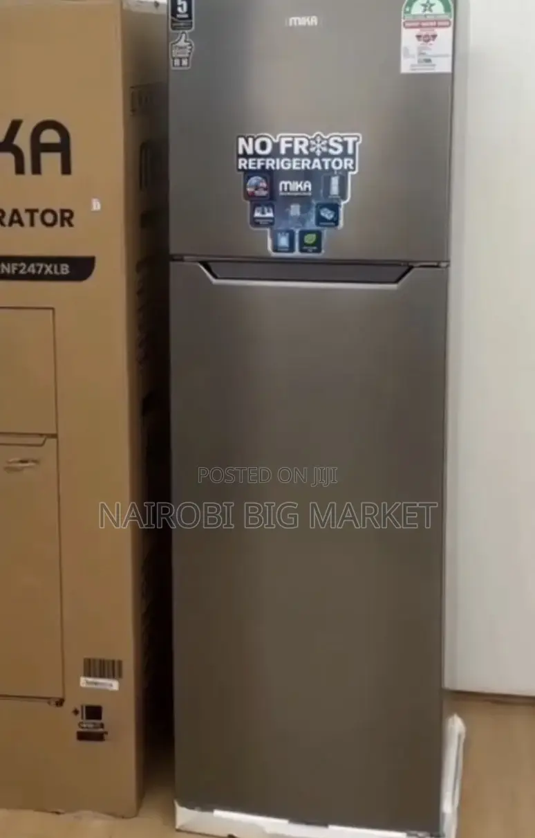 Mika 255 Litres No Frost Double Door Refrigerator