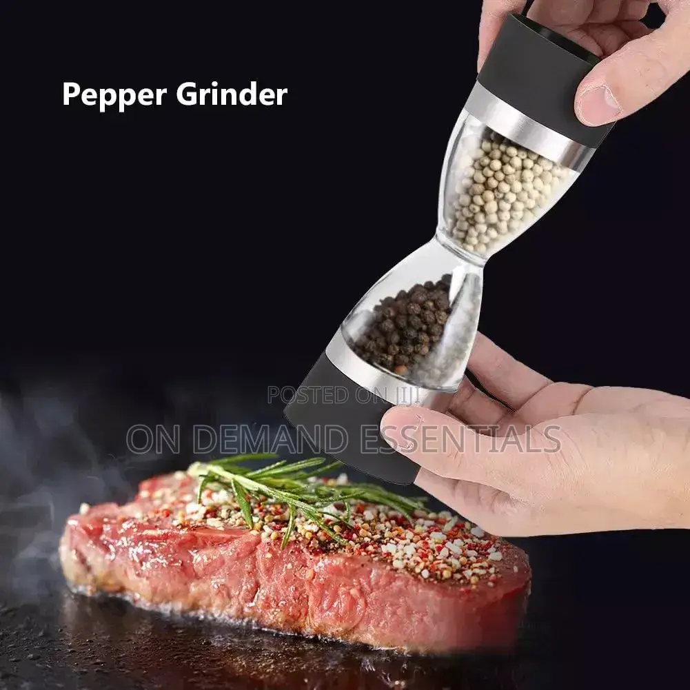 Manually Adjustable Thickness Pepper Grinder