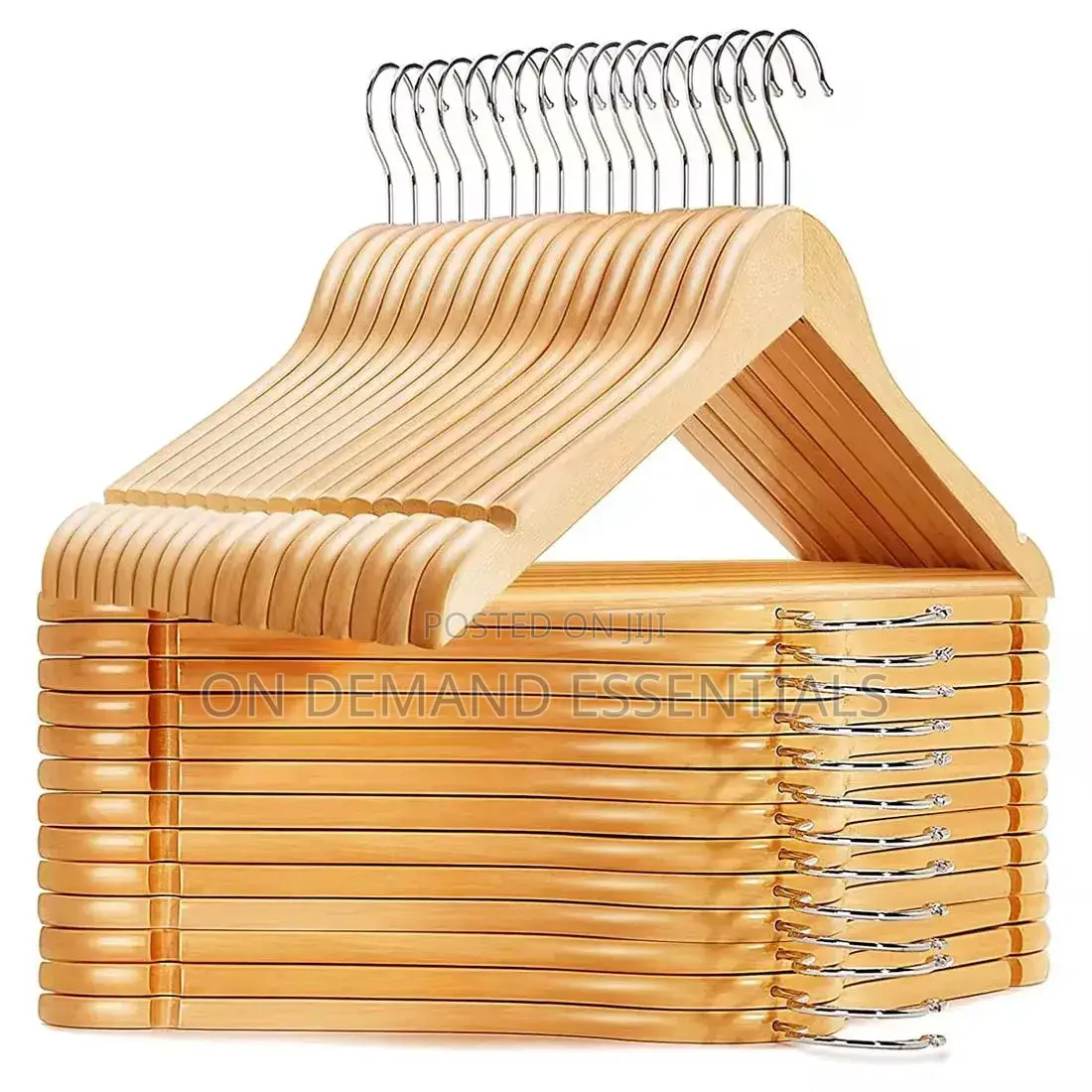 10pcs Wooden Clothes Hangers
