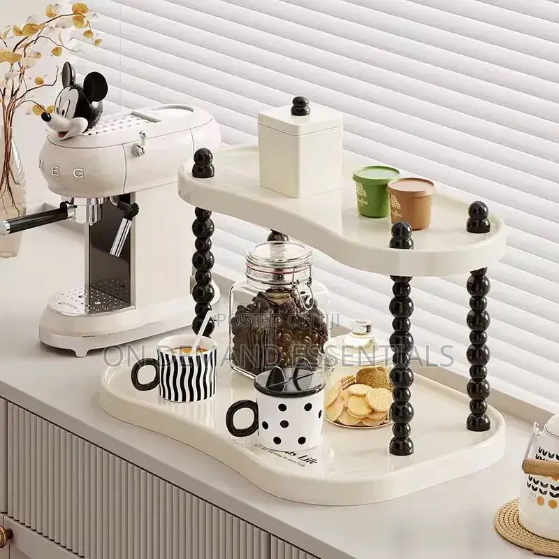 Plastic Double Tier Storage Rack