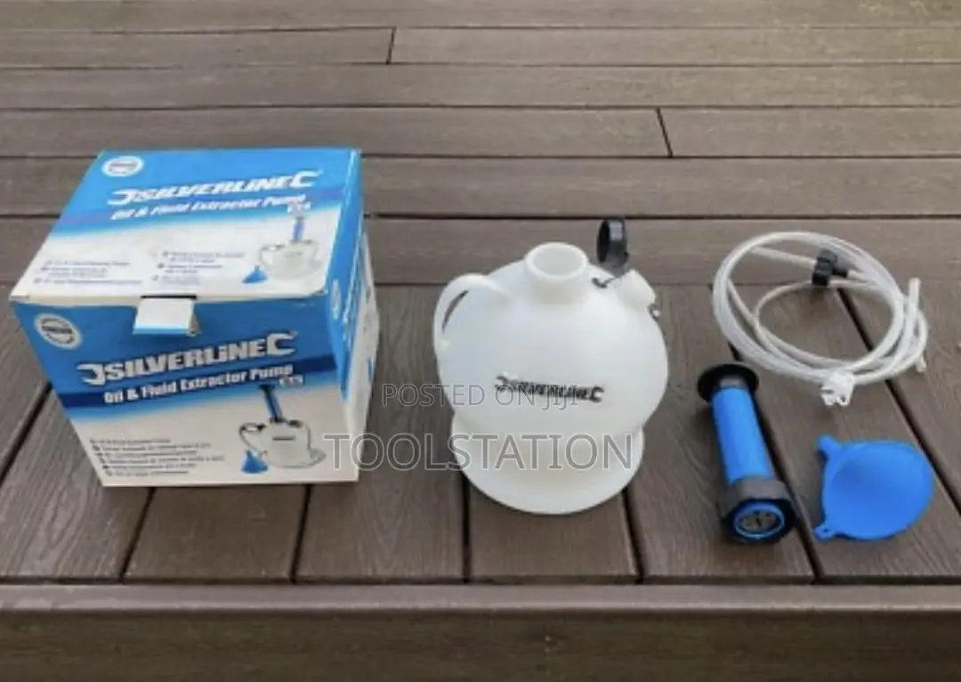Oil Fluid Extractor Pump 4l(104616) Silverline Heavy Duty