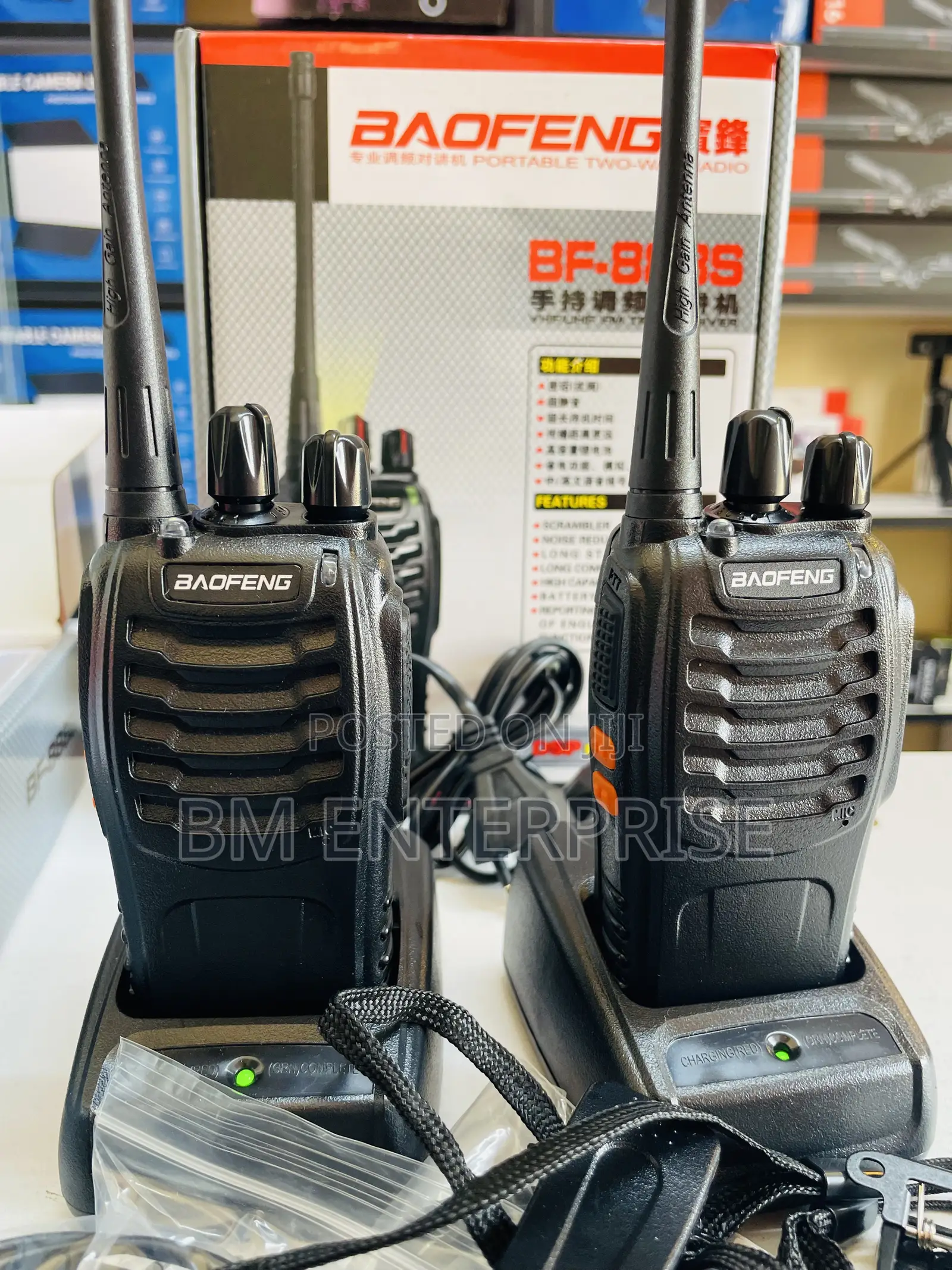 Bf-888s Walkie Talkies 5km Range
