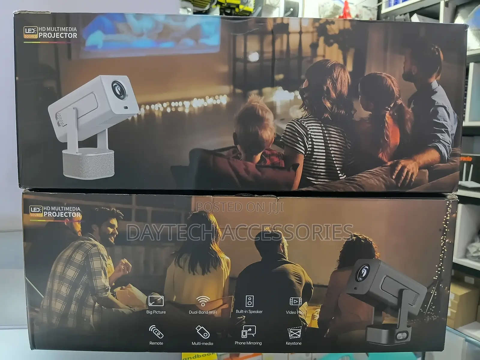 The C360A Smart Projector - White