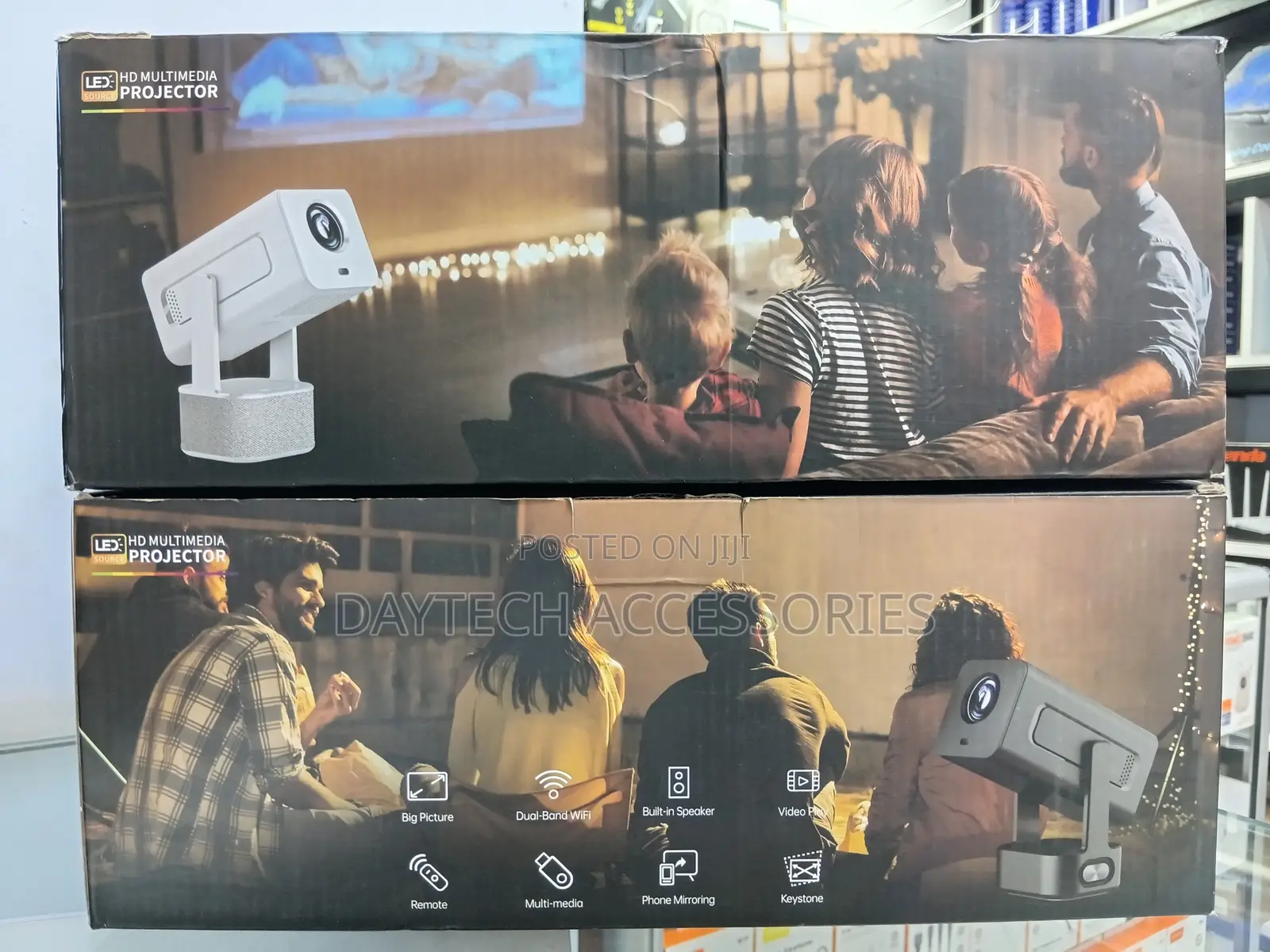 The C360A Smart Projector - White