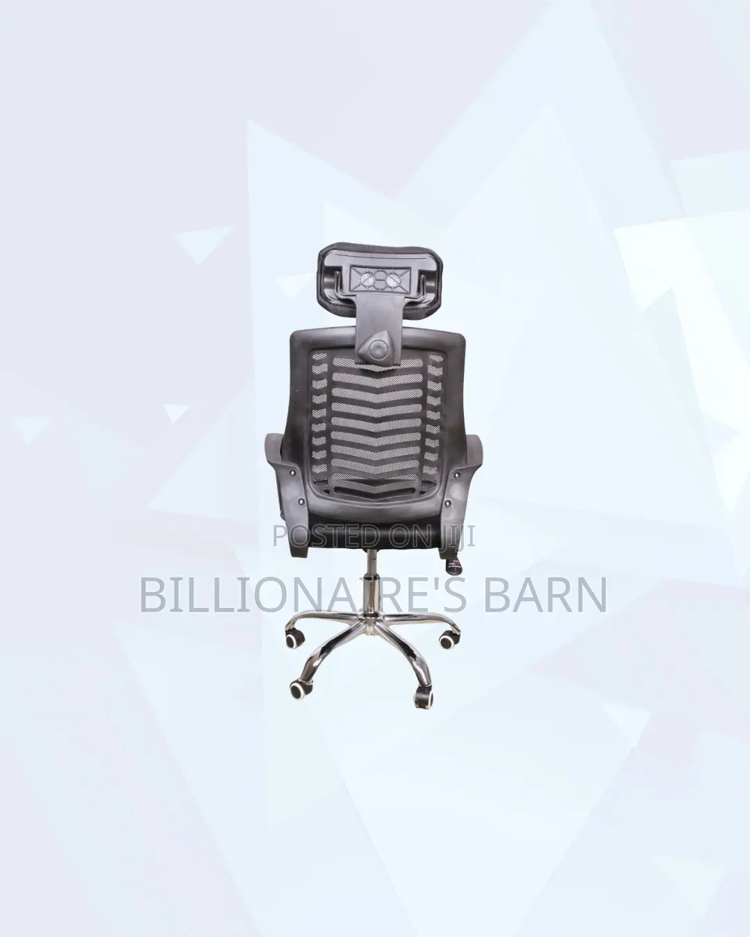 Secretarial Mesh Chair With Headrest for Task Based Productivity