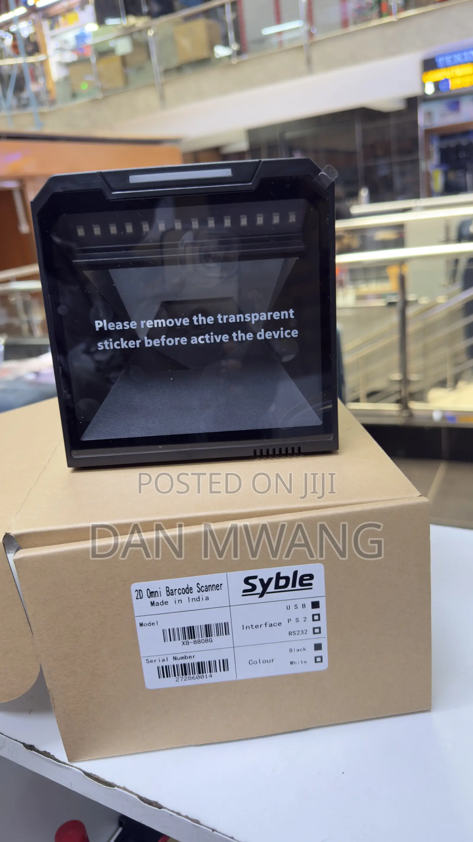 Table Mount Scanner