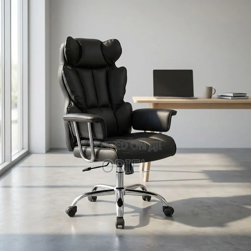 Office Chair Executive Leather Office High-Back Chair