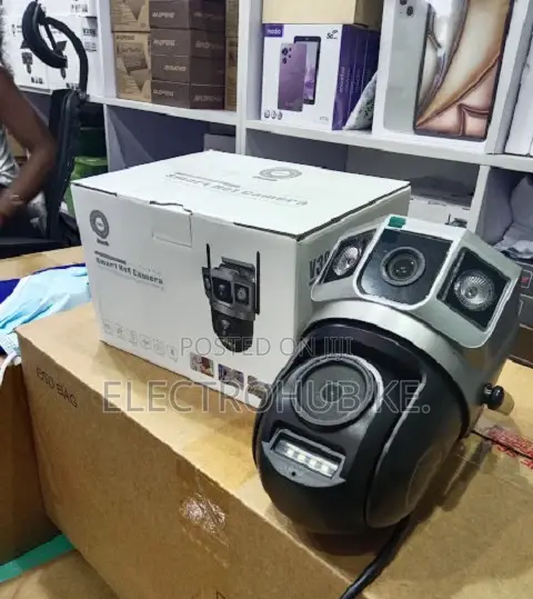 Wireless Outdoor V380Pro Security Camera With Real-Time Monitoring