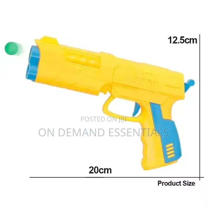 Kids' Toy Gun With Simulation Structure and Target