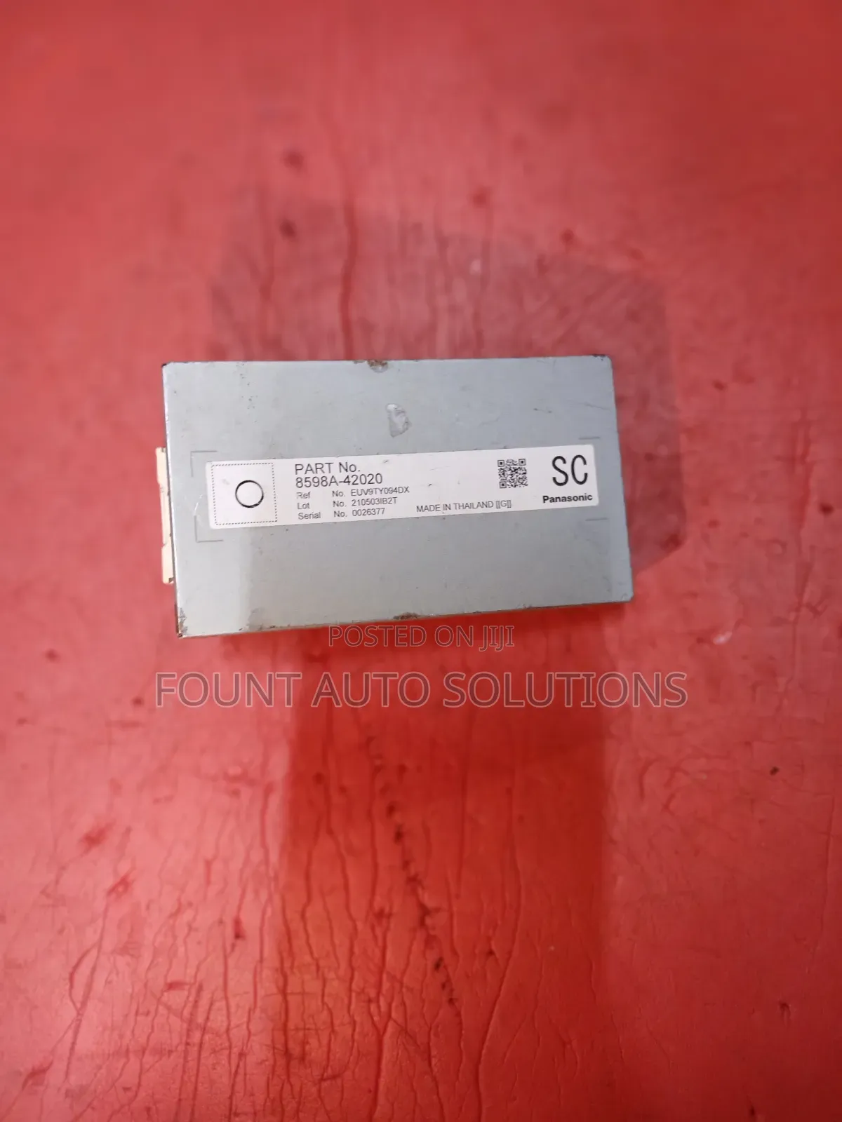 Engine Control Unit Toyota Harrier 2021