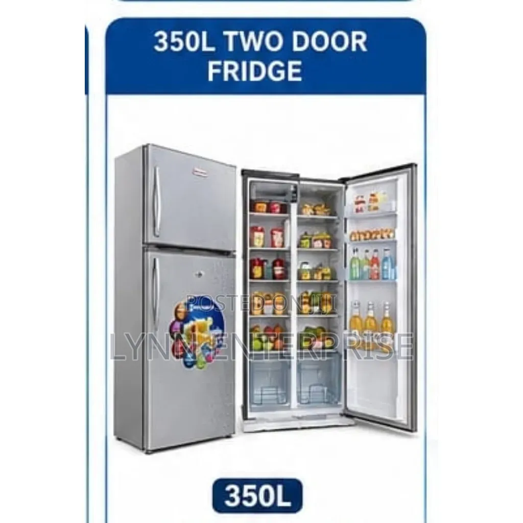Premier 350 Litres Refrigerator Double Door With Door Lock