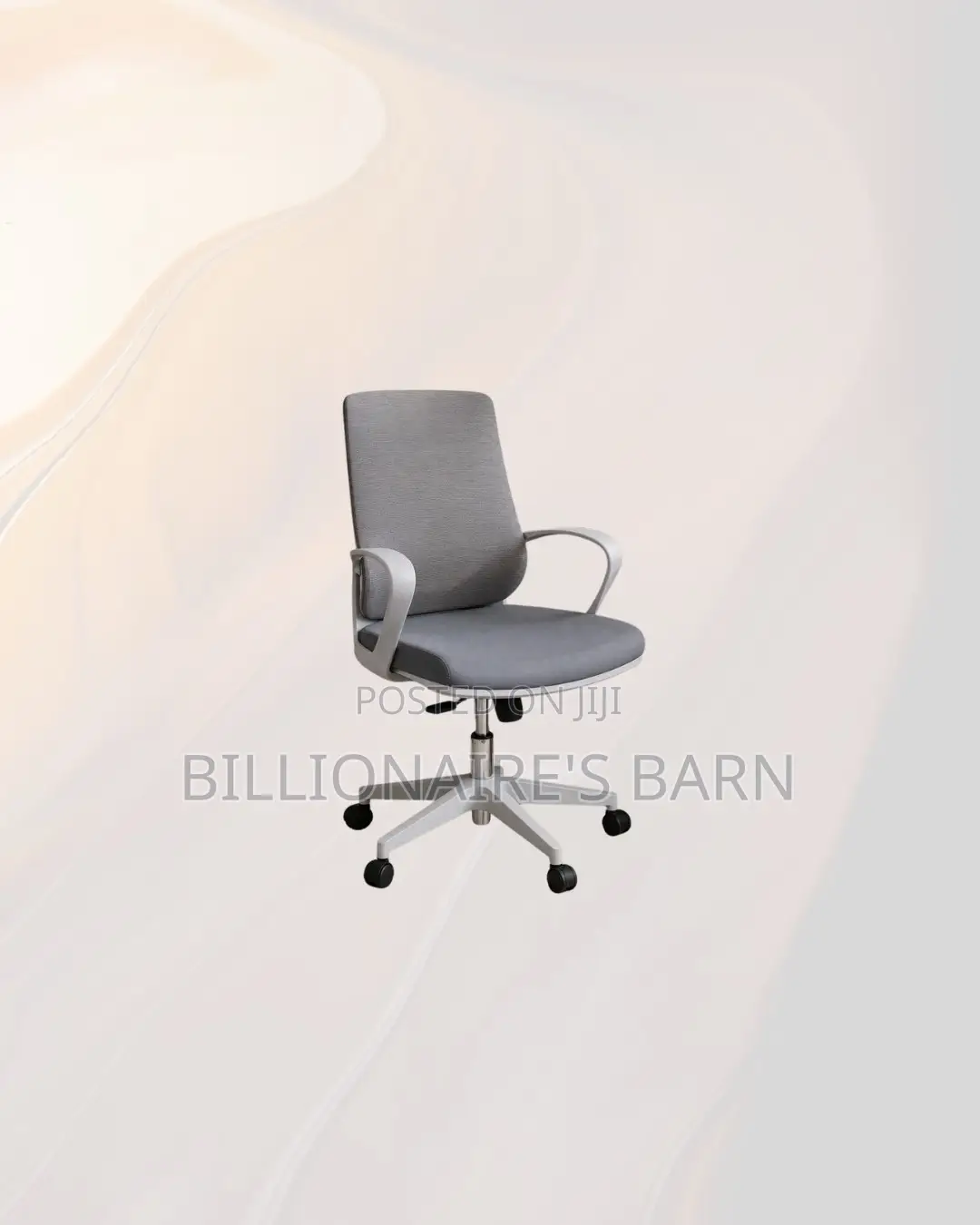 Practical Grey Mid Back Mesh Office Chair for Modern Workspace Appeal